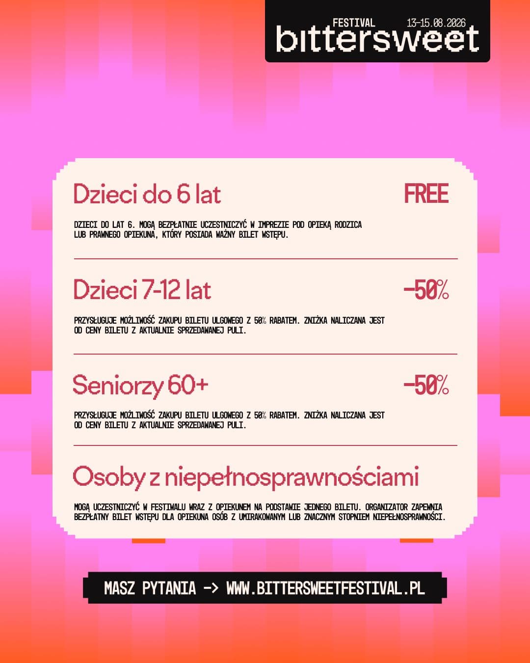 BitterSweet Festival