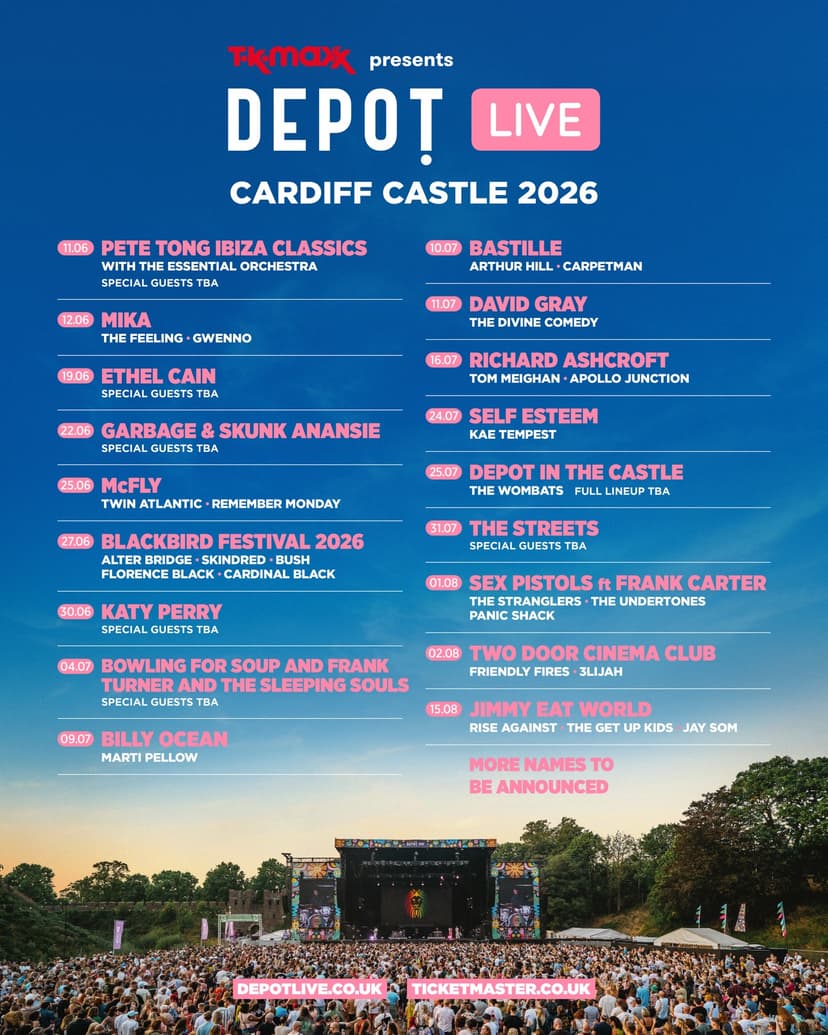Depot Live @ Cardiff Castle