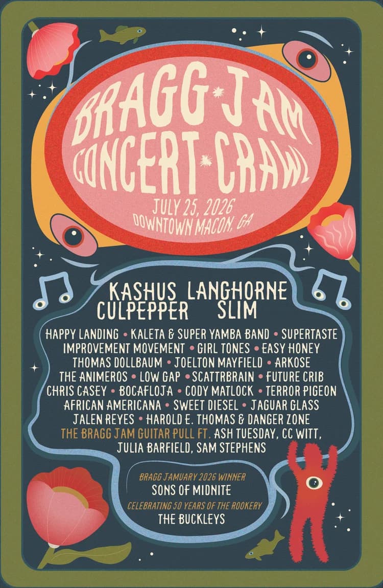 Bragg Jam Concert Crawl