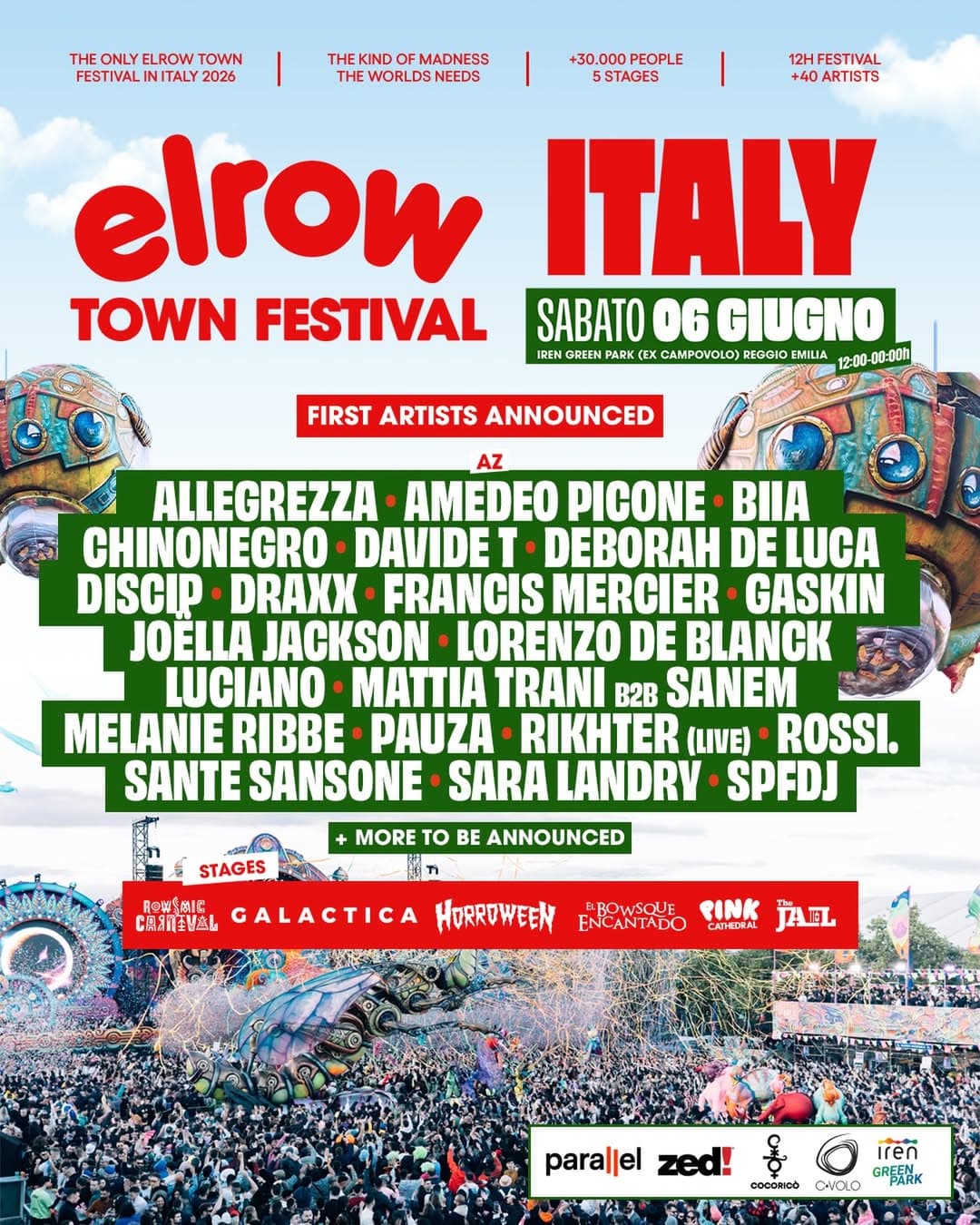 Elrow Town Festival Italy