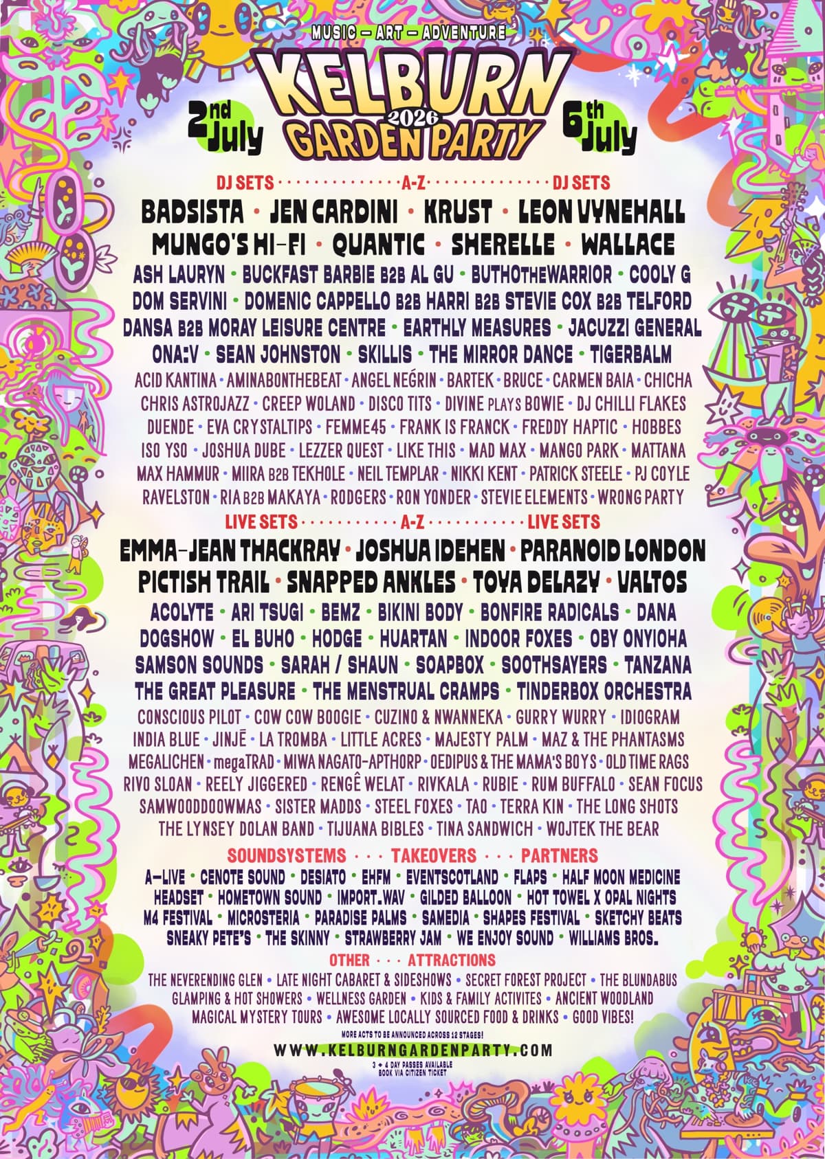 Kelburn Garden Party