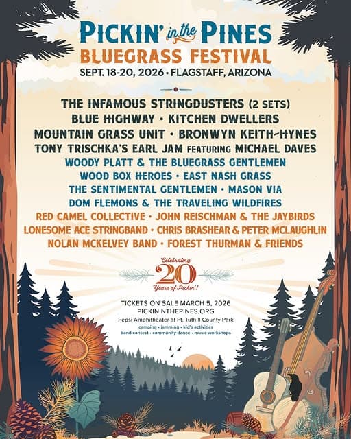 Pickin' In The Pines Bluegrass Festival